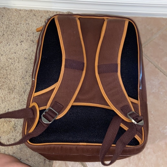 Nwot vintage BODHI computer laptop military canvas  backpack - Picture 5 of 12